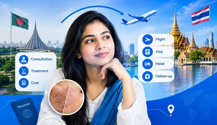 Thailand dermatology treatment cost for Bangladeshi patients